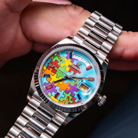 rolex emoji watch|rolex jigsaw watch.